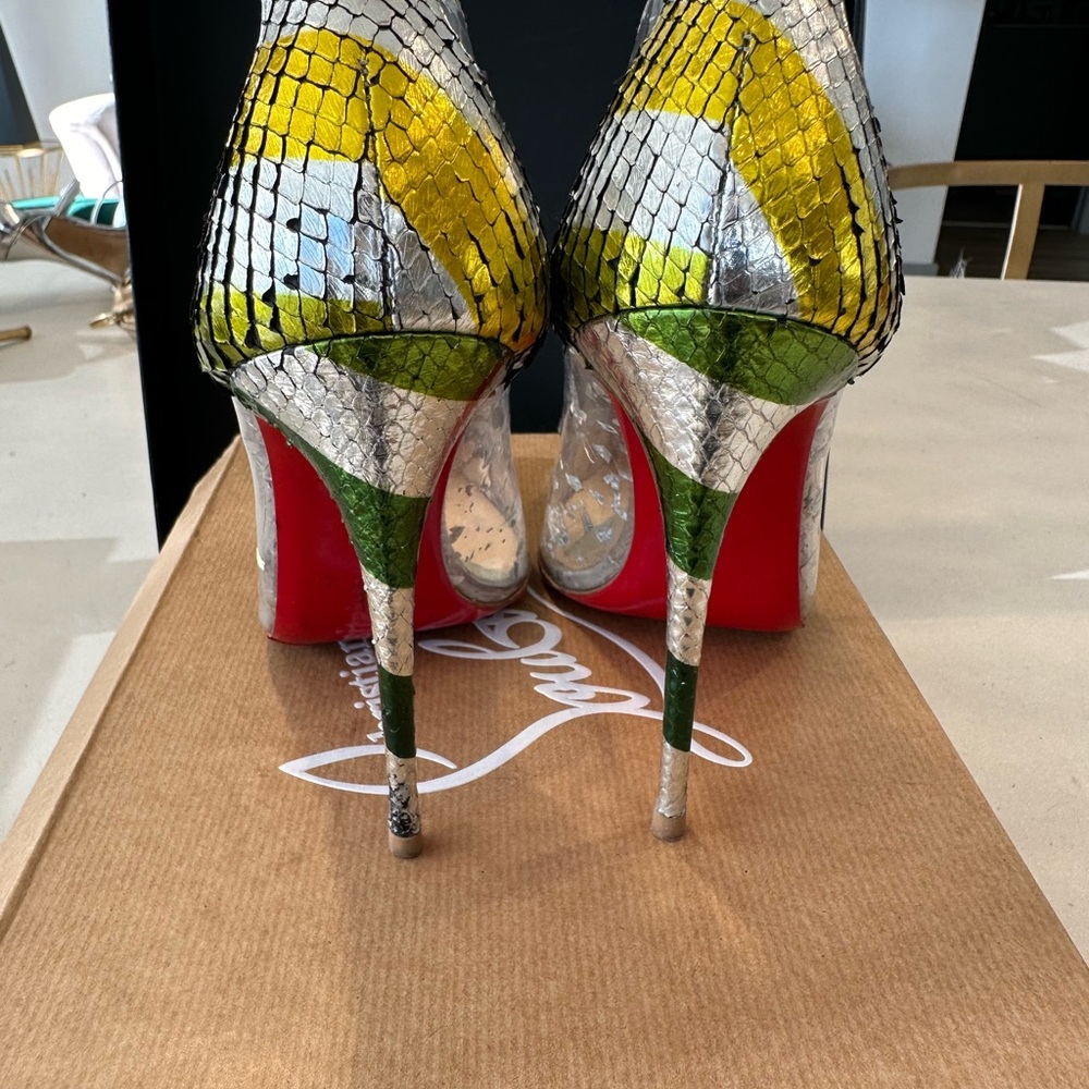 Christian Louboutin - Debout 120 Python Heel - image 7